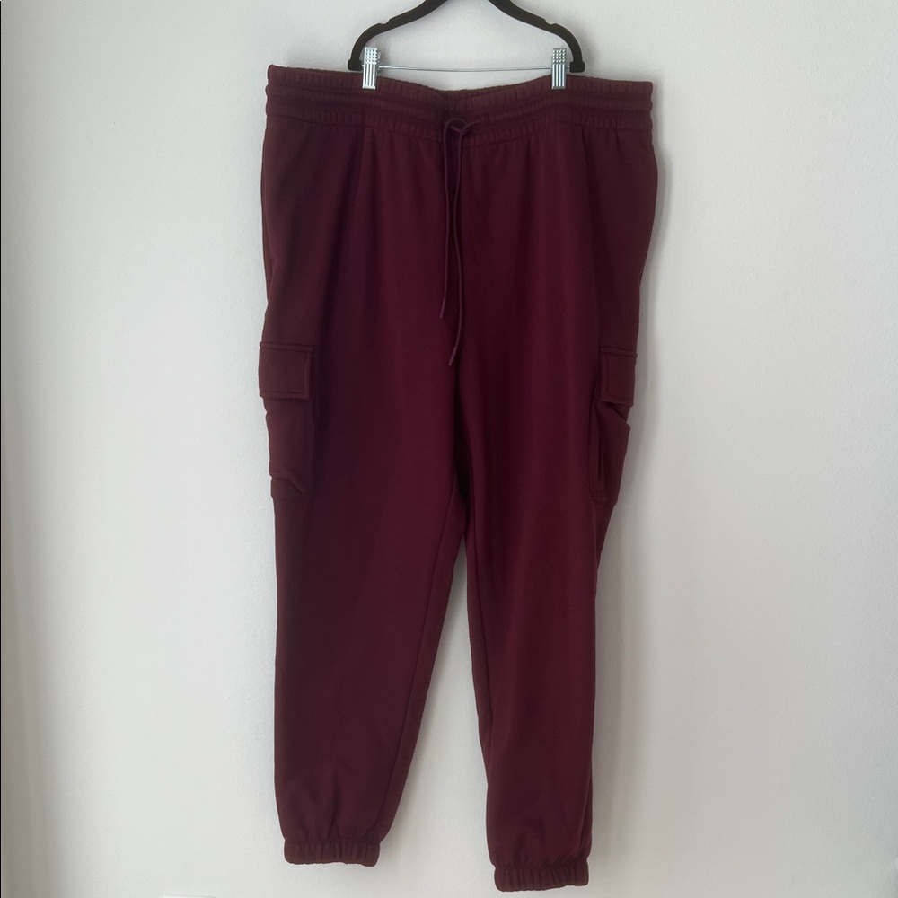 YITTY Burgundy Track Pants